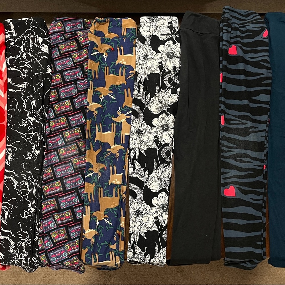 LuLaRoe Kids L/XL Leggings Bundle